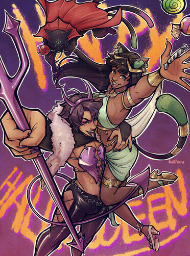Zari, Frankie and Cocoa Halloween (2025)